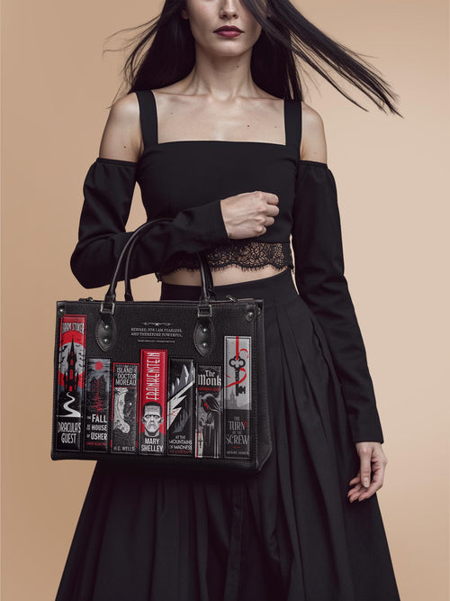 "The Fearless Collection" - Red Interior - Leather Handbag