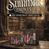 "The Fearless Collection" Small Leather Handbag Deal