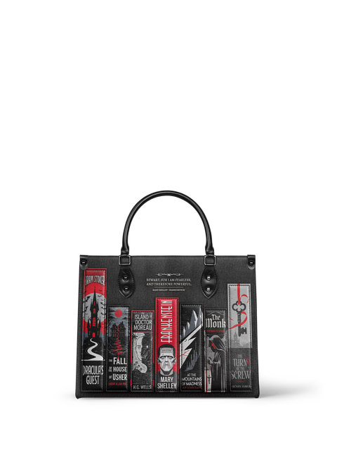 "The Fearless Collection" - Black Interior - Leather Handbag