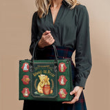 "Hundred Acre Dream" - Black Interior - Leather Handbag - CLEAROUT