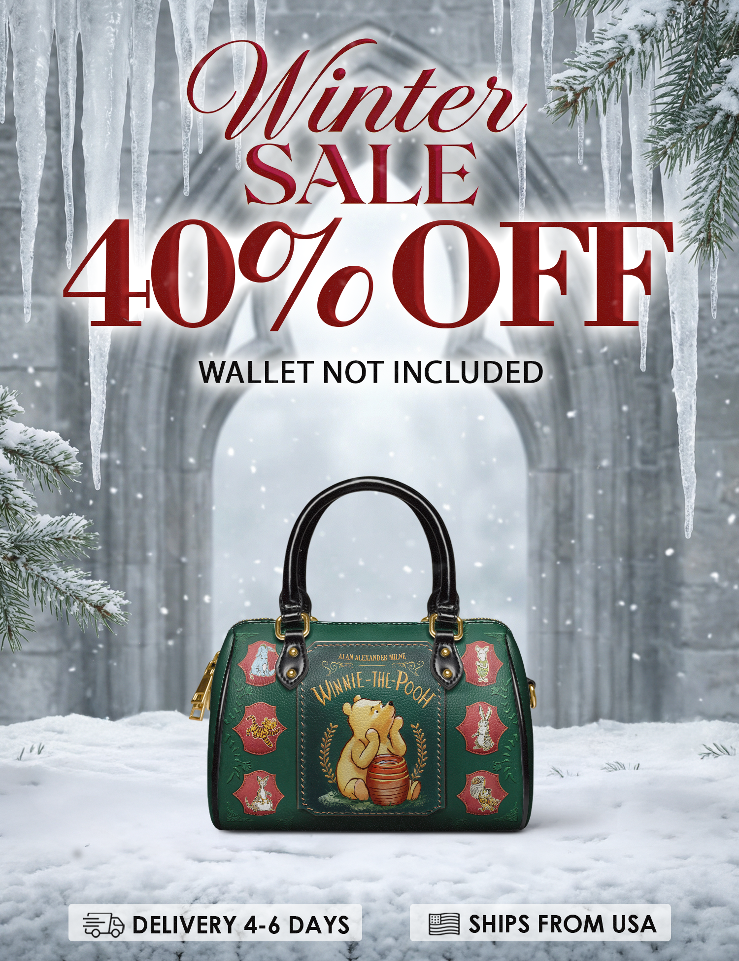 "Hundred Acre Dream" Mini Satchel Deal