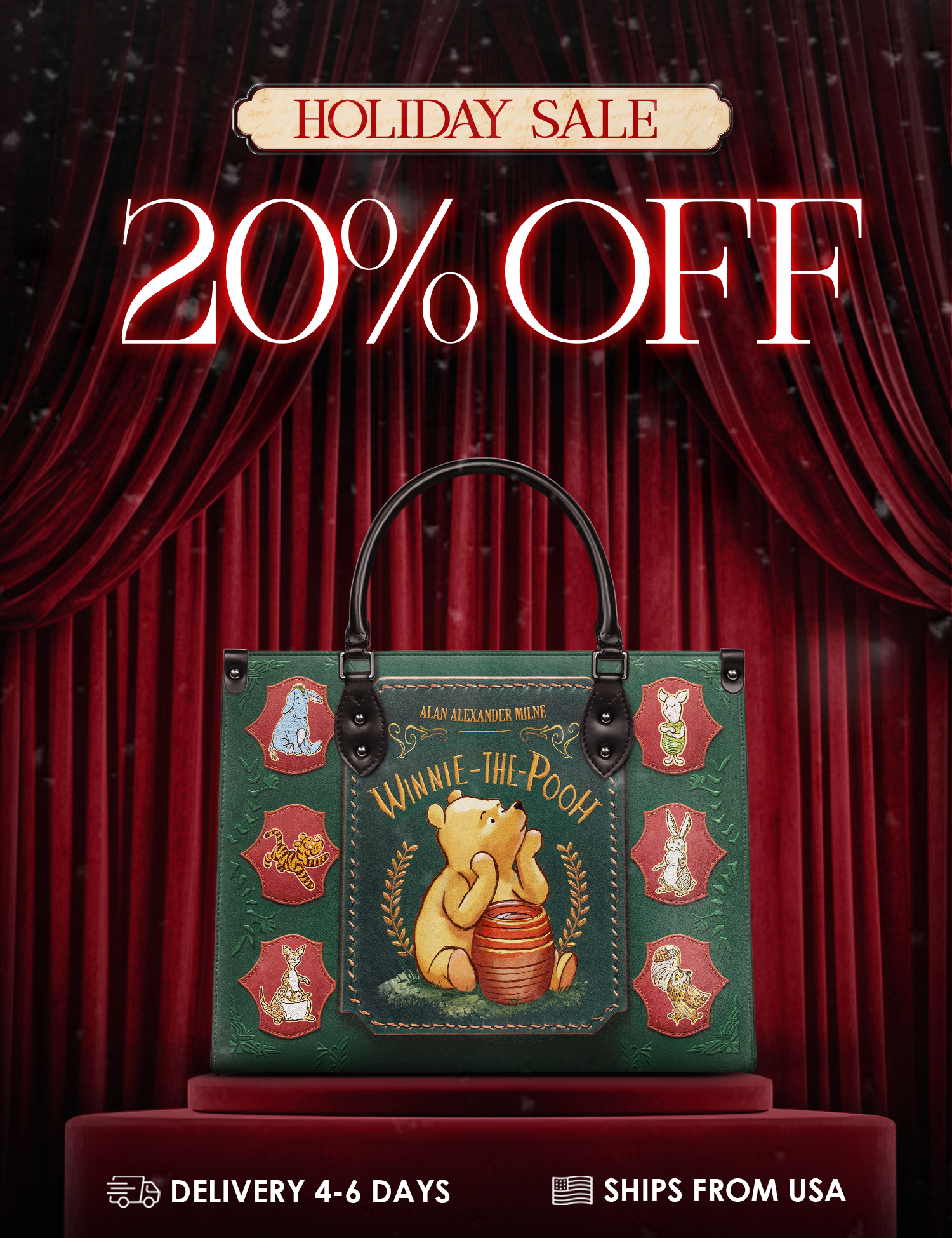 "Hundred Acre Dream" Leather Handbag Deal