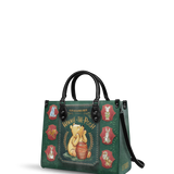 "Hundred Acre Dream" - Black Interior - Leather Handbag - CLEAROUT