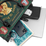 "Hundred Acre Dream" - Black Interior - Leather Handbag - CLEAROUT