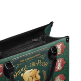 "Hundred Acre Dream" - Black Interior - Leather Handbag - CLEAROUT