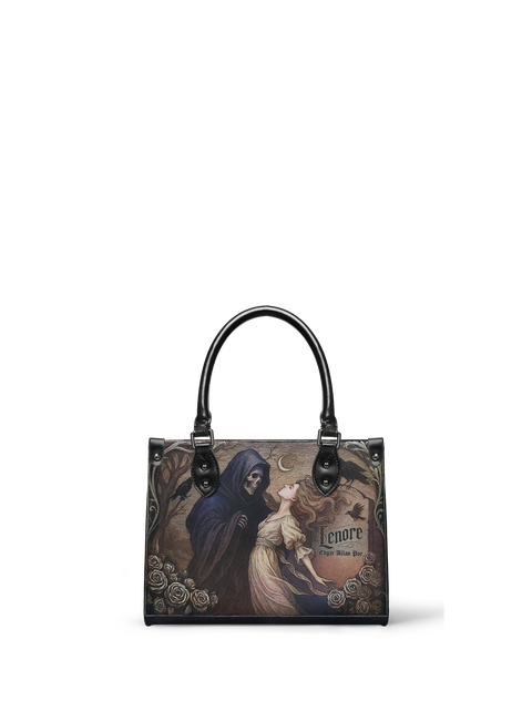"Lenore" - Black Interior - Small Leather Handbag