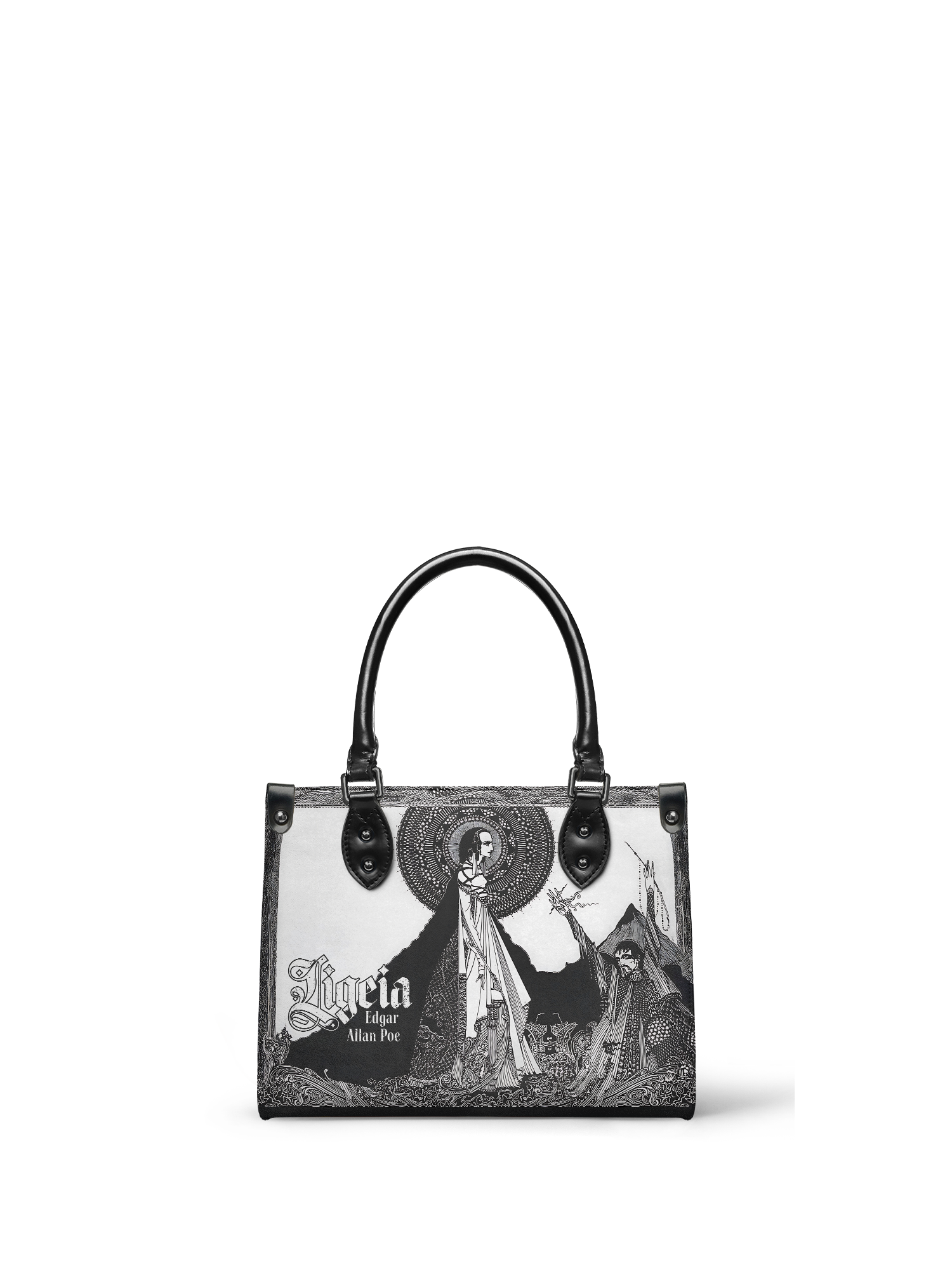 "Ligeia" - Black Interior - Small Leather Handbag - NEW WORKSHOP SALE