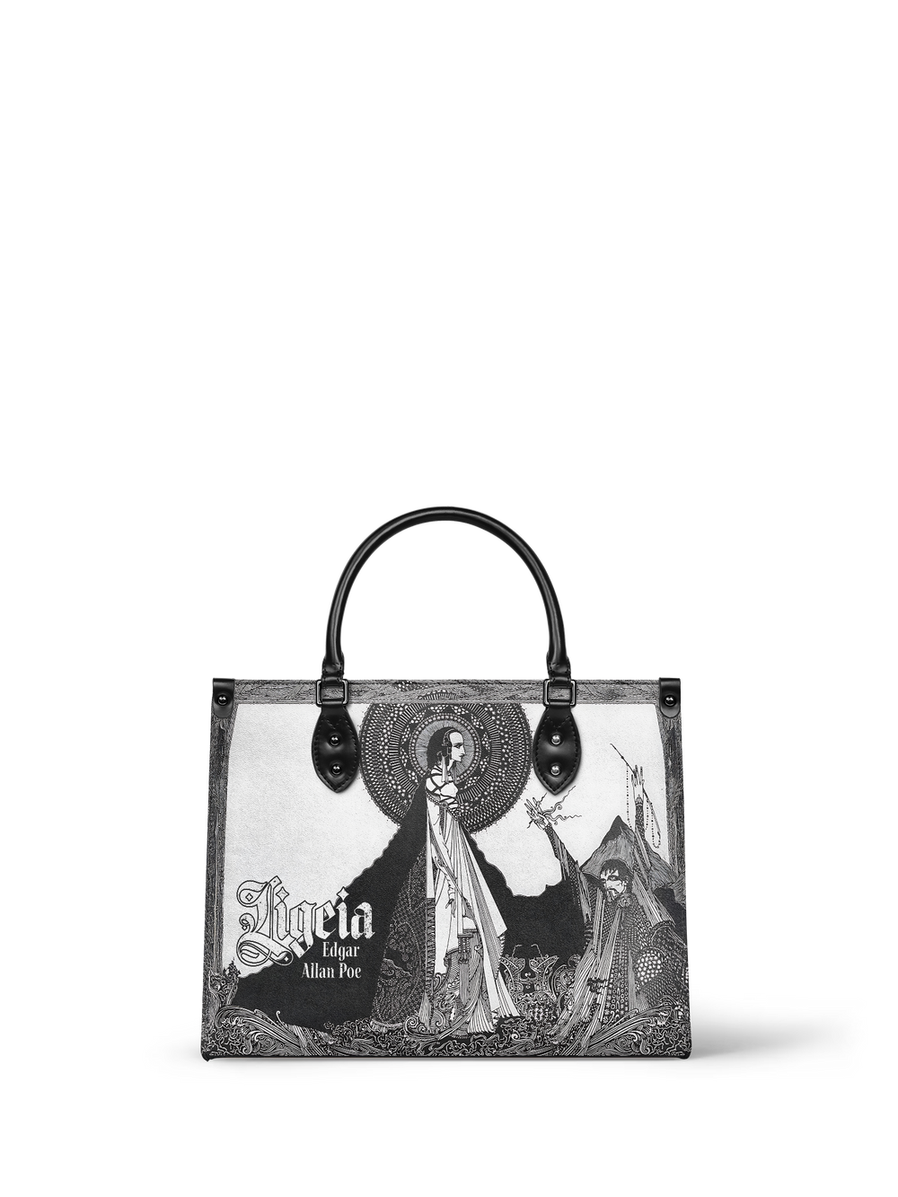 "Ligeia" - Brown Interior - Leather Handbag