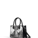 "Ligeia" - Black Interior - Small Leather Handbag - CLEAROUT