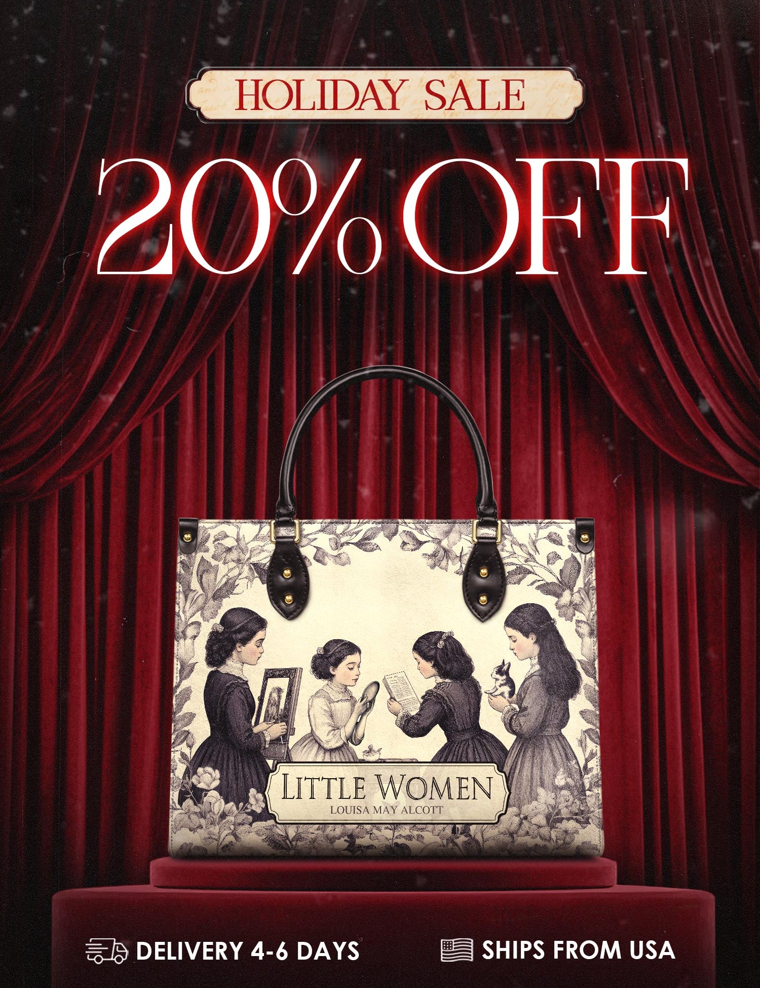 "Little Women" Leather Handbag Deal