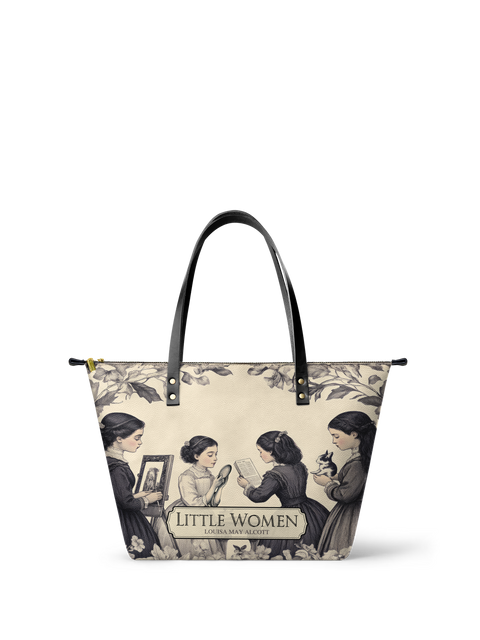 "Little Women" Leather Tote Bag