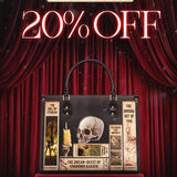 Lovecraftian Black Leather Handbag Deal