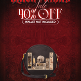 Lovecraftian Black Circle Crossbody Bag Deal