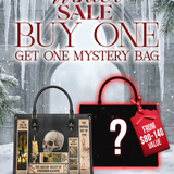 Lovecraftian Black Leather Handbag Deal