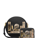 Lovecraftian Black Circle Crossbody Bag Deal