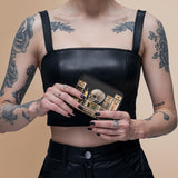 Lovecraftian Black Mini Wallet