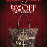 "Macbeth" Leather Tote Bag Deal