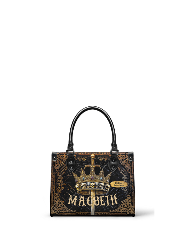 "Macbeth" - Black Interior - Small Leather Handbag