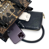 "Macbeth" - Black Interior - Small Leather Handbag - CLEAROUT