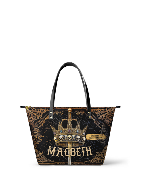 "Macbeth" Leather Tote Bag
