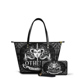 "Othello" Leather Tote Bag Matching Set - CLEAROUT