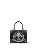 "Othello" - Black Interior - Small Leather Handbag