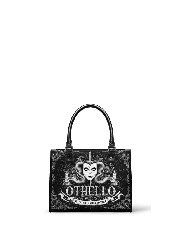 "Othello" - Black Interior - Small Leather Handbag