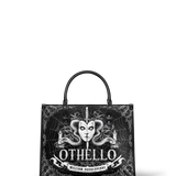 "Othello" - Black Interior - Leather Handbag Matching Set - CLEAROUT