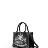 "Othello" - Black Interior - Small Leather Handbag