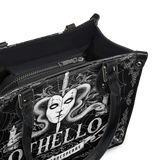 "Othello" - Black Interior - Small Leather Handbag