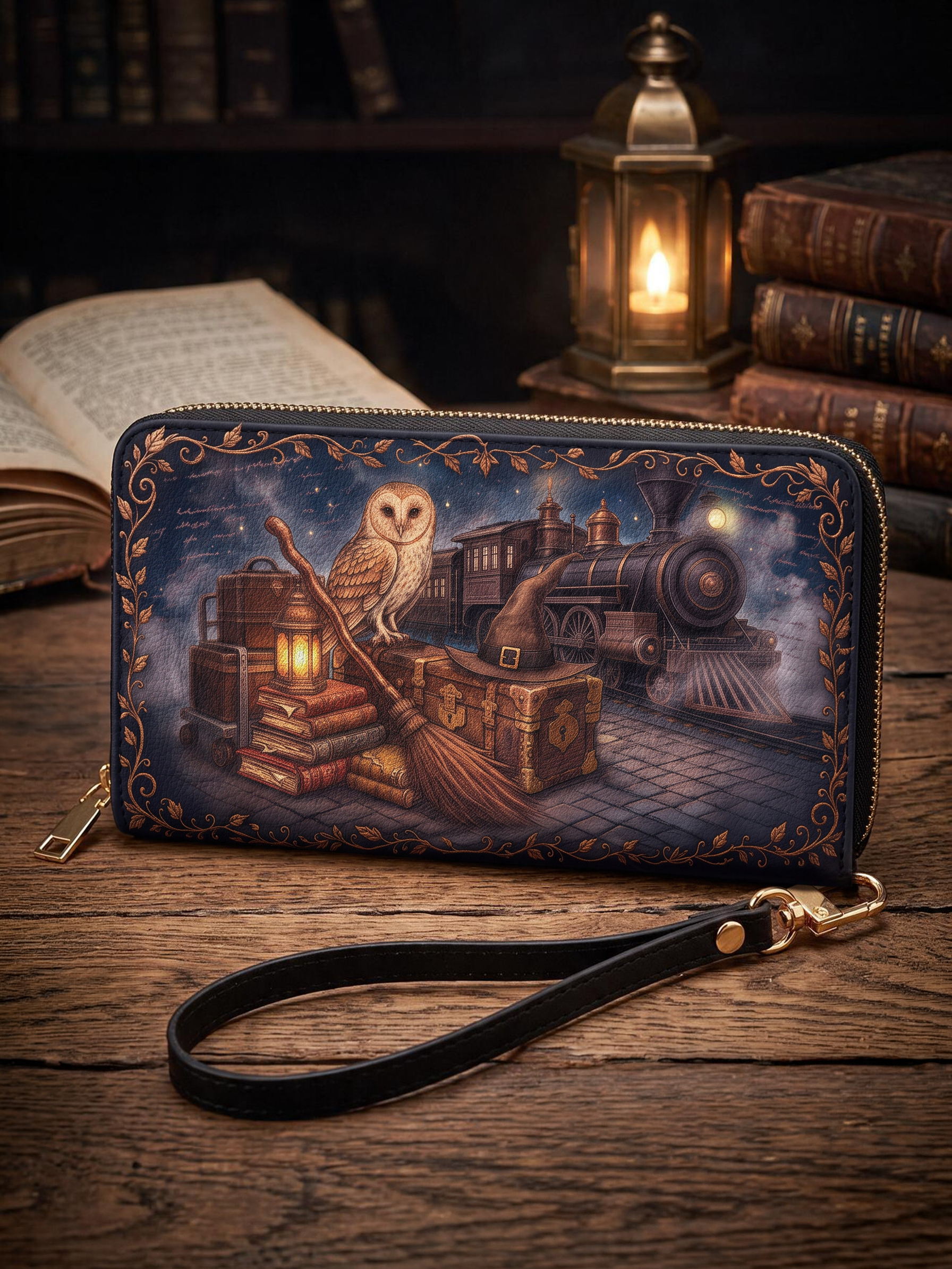 "Owl Post" Wallet
