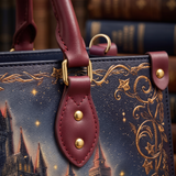 “Owl Post” Applique Leather Handbag Pre-order