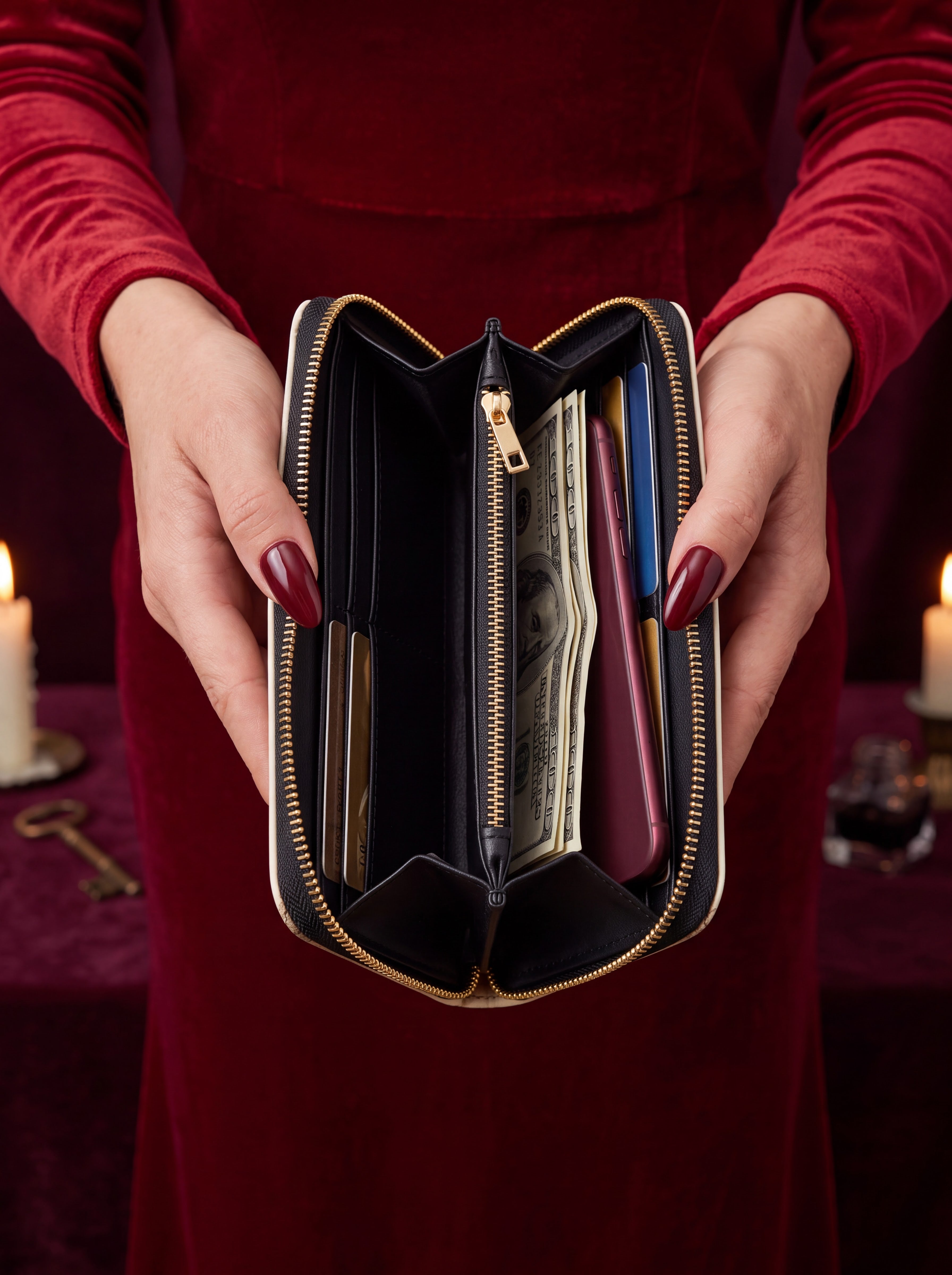 "Poe's Anthology" Wallet