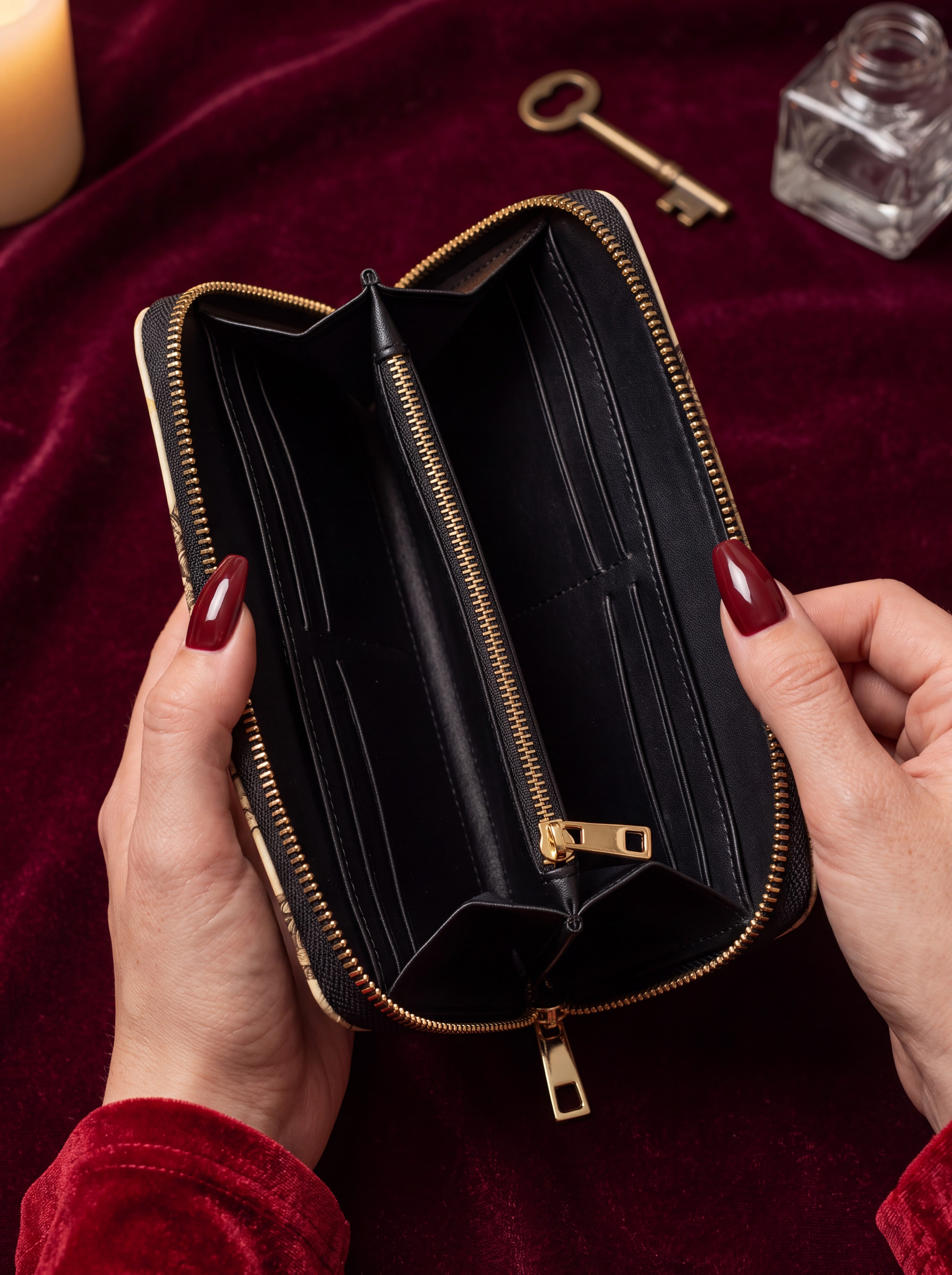 "Poe's Anthology" Wallet
