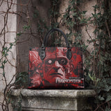 "Frankenstein" Heart Surge - Black Interior - Leather Handbag - CLEAROUT