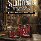 "Frankenstein" Heart Surge Small Leather Handbag Deal