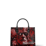 "Frankenstein" Heart Surge - Black Interior - Leather Handbag - CLEAROUT