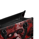"Frankenstein" Heart Surge - Black Interior - Leather Handbag - CLEAROUT