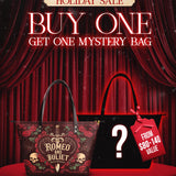 "Romeo And Juliet" Poison Rose Leather Tote Bag Deal