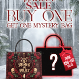 "Romeo And Juliet" Poison Rose Leather Handbag Deal