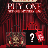 "Romeo And Juliet" Poison Rose Leather Handbag Deal