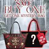 "Romeo And Juliet" Poison Rose Leather Tote Bag Deal