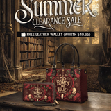 "Romeo And Juliet" Poison Rose Small Leather Handbag Deal