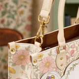 “Silly Old Bear” Applique Leather Handbag Pre-order