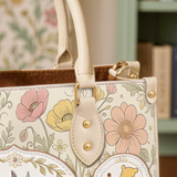 “Silly Old Bear” Applique Leather Handbag Pre-order