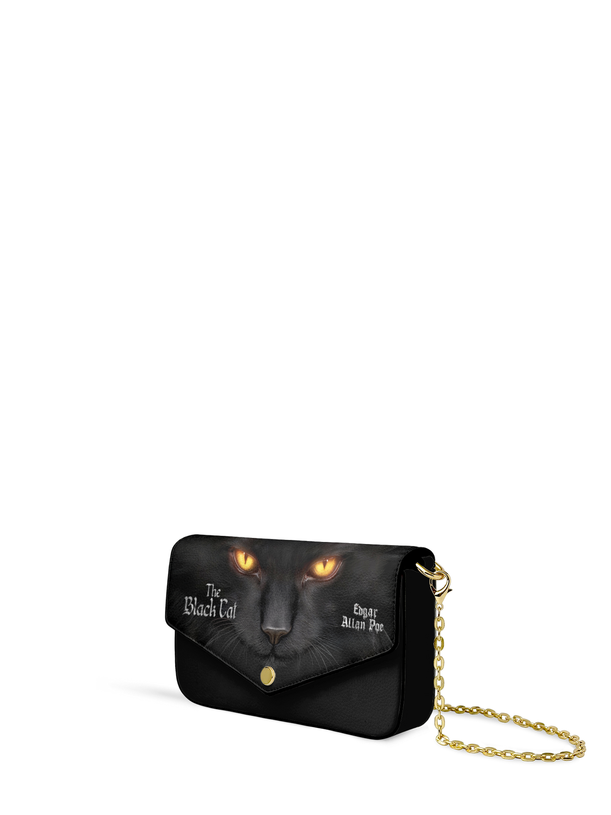 "The Black Cat" Envelope Chain Crossbody Bag - EVERMORE DEAL