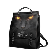 "The Black Cat" Leather Backpack