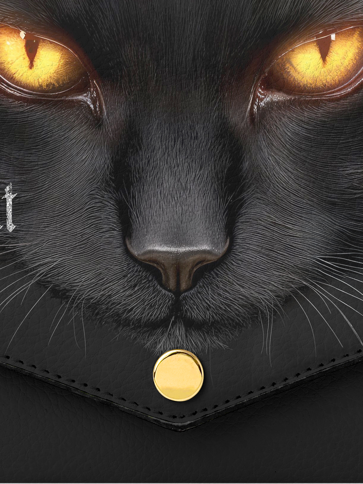 "The Black Cat" Envelope Chain Crossbody Bag - EVERMORE DEAL