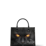 "The Black Cat" - Black Interior - Leather Handbag