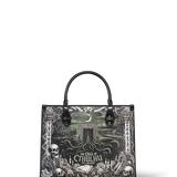 "The Call Of Cthulhu" - Black Interior - Leather Handbag